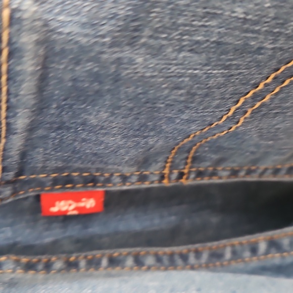 LEVIS DISTRESSED OVERALLS - Picture 7 of 13